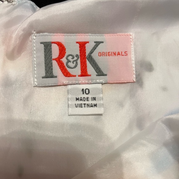 R&K Originals cotton floral dress size 10 - Picture 4 of 4